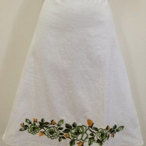 Xtraordinary Stretch Skirt Size 13, 55% Ramie, 42% Cotton, 3% Spandex